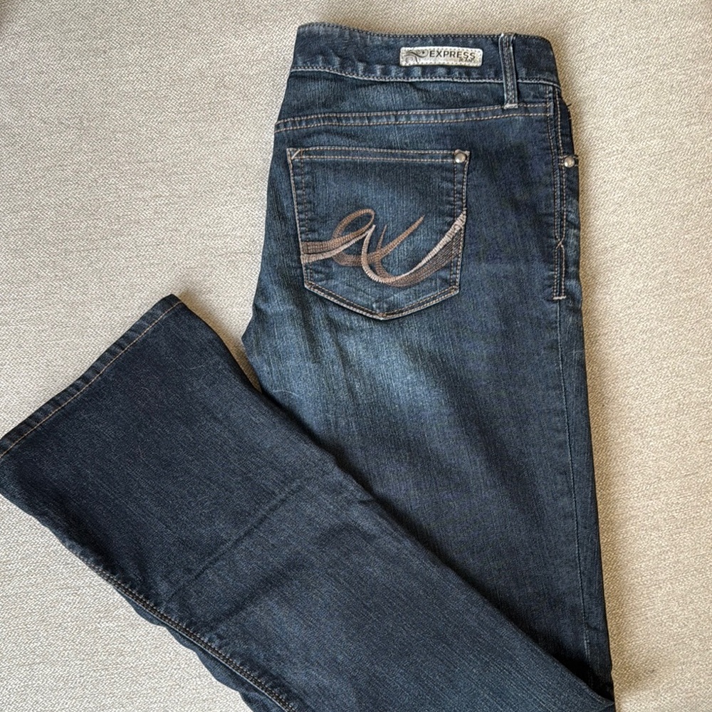 Express Dark Wash Jeans